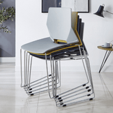 Jet Modern Stackable Plastic Side Chair